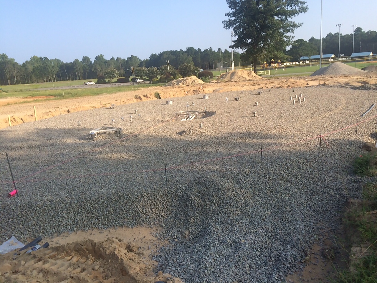 Eastover Splashpad Under Construction 5